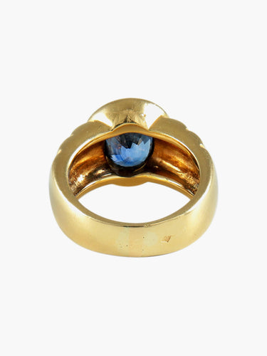 Bague Bague Jonc Saphir 58 Facettes