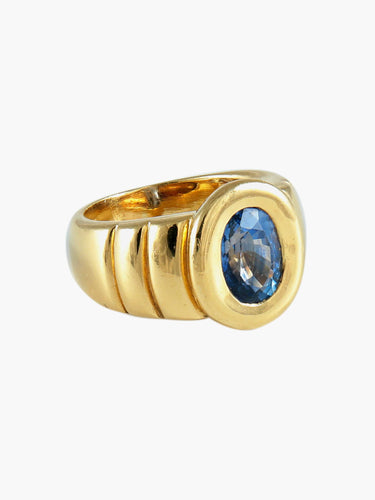 Bague Bague Jonc Saphir 58 Facettes