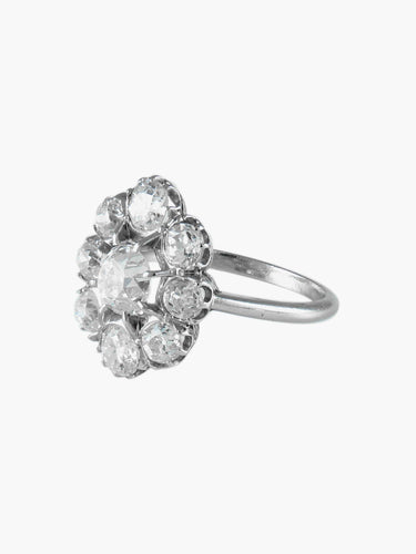Bague Bague Marguerite Diamants 58 Facettes