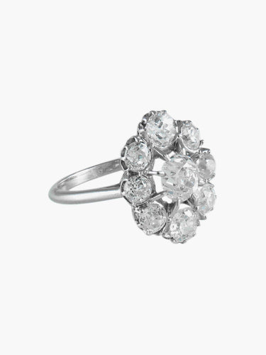 Bague Bague Marguerite Diamants 58 Facettes