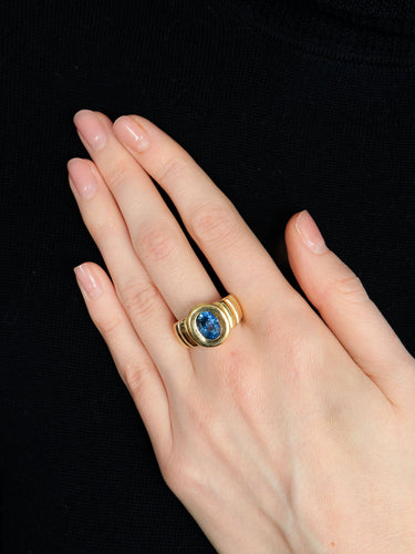 Bague Bague Jonc Saphir 58 Facettes