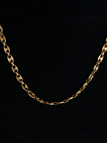 Collier Chaîne Grains de café 58 Facettes