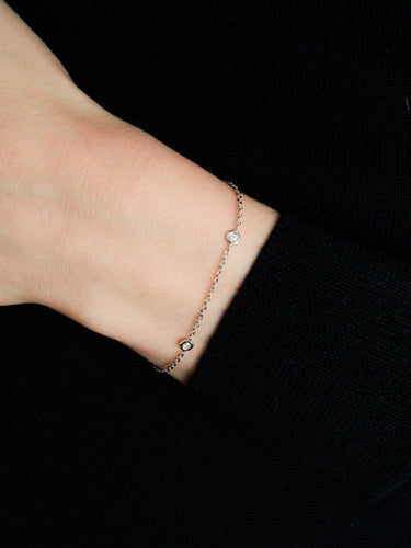 Bracelet Bracelet chaîne Diamants 58 Facettes