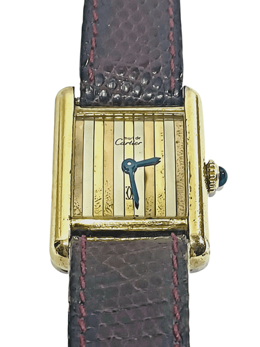 Montre Cartier - Montre De Femme Must 58 Facettes 3083/7