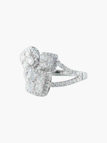 Bague Bague Trio Diamants 58 Facettes