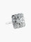 Bague Bague Carrée Diamants 58 Facettes