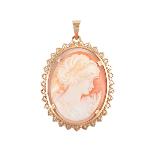 Pendentif Pendentif Camée Or jaune 58 Facettes