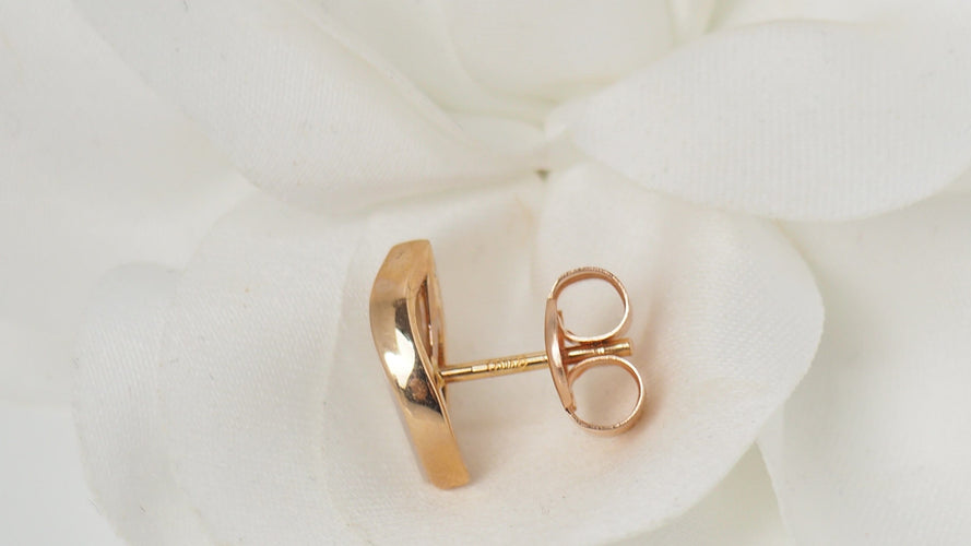 Boucles d'oreilles Boucles d'oreilles en or rose et nacres 58 Facettes 31595