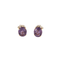 Boucles d'oreilles Clips d'oreilles Améthystes 58 Facettes
