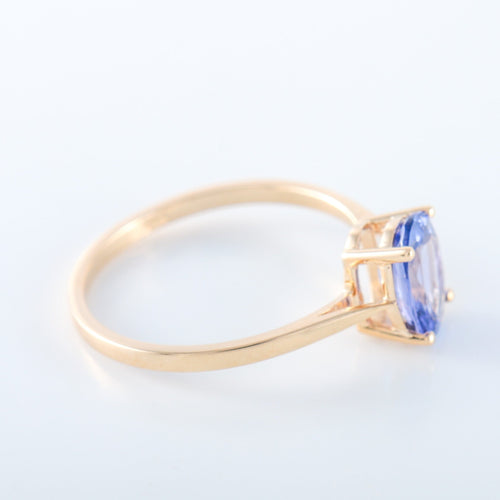 Bague 52 Bague Tanzanite ovale 58 Facettes 1