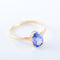Bague 52 Bague Tanzanite ovale 58 Facettes 1