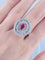 Bague 52 Bague Rubis et Diamants 58 Facettes