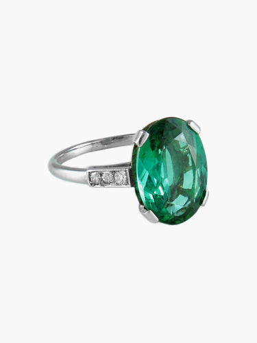 Bague 50 BAGUE OR BLANC & TOURMALINE 58 Facettes 3/7/2021