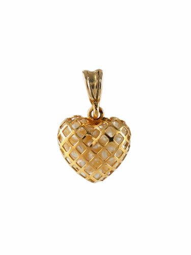 Pendentif PENDENTIF "CŒUR DE PERLES" 58 Facettes BO/210028