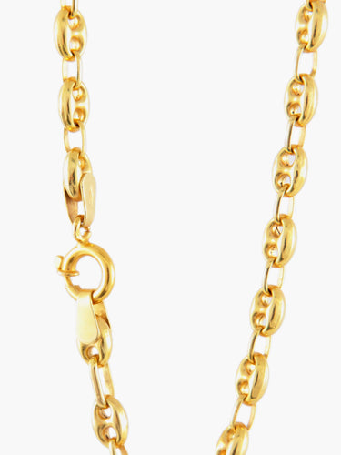 Collier CHAINE OR "GRAIN DE CAFE" 58 Facettes BO/210062