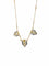 Collier COLLIER DEUX ORS ART DECO 58 Facettes BO/210058