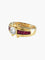 Bague BAGUE VINTAGE RUBIS & DIAMANTS 58 Facettes BO/130003