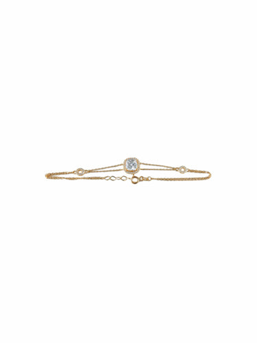 Bracelet BRACELET "ECLAT" OR JAUNE 58 Facettes BR1702