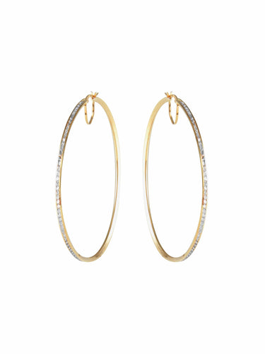 Boucles d'oreilles BOUCLES D’OREILLES « CREOLES » MODERNE 58 Facettes BO2392