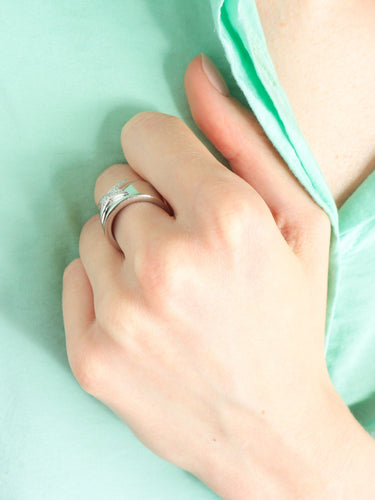 Bague BAGUE "ETOILE DIVINE" MAUBOUSSIN 58 Facettes BO210019