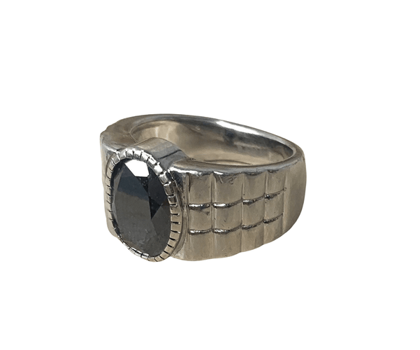 Bague Bague Platine diamant Noir 58 Facettes 204000003238/her