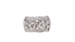 Bague 57 Bague Art Déco Or blanc Platine et Diamants 58 Facettes 32465