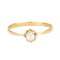 Bague 49.5 Bague en Or jaune, perle blanche 58 Facettes