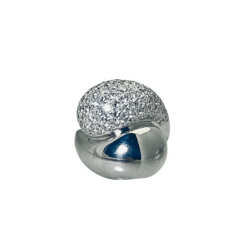 Bague 52 Bague Pavage Diamants 58 Facettes