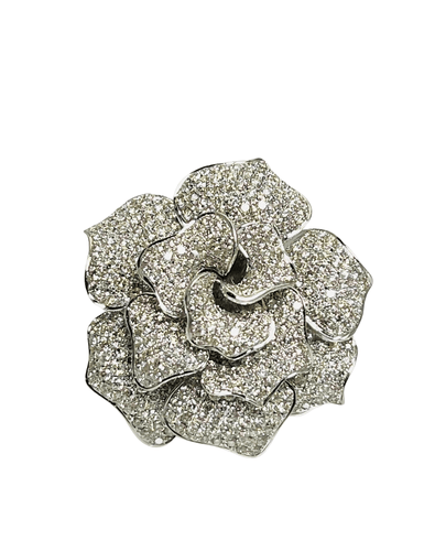 Bague Bague Camélia Diamants 58 Facettes f40lp25