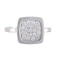 Bague 55 Bague Dinh Van Impressions en or et diamants 58 Facettes
