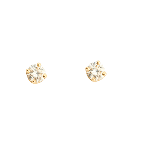 Boucles d'oreilles Boucles d'oreilles or jaune diamant 58 Facettes