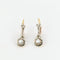 Boucles d'oreilles Dormeuses Or et Diamants 58 Facettes 687