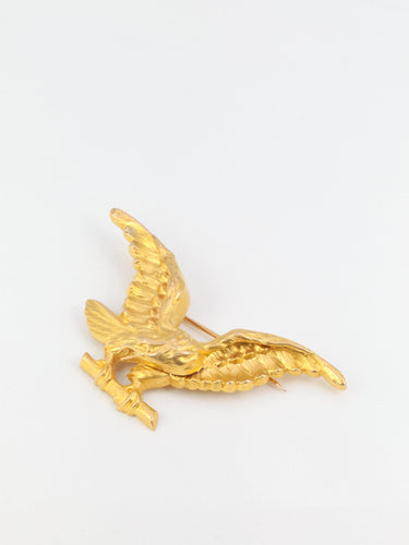 Broche Broche Aigle Royal en Or 58 Facettes 578