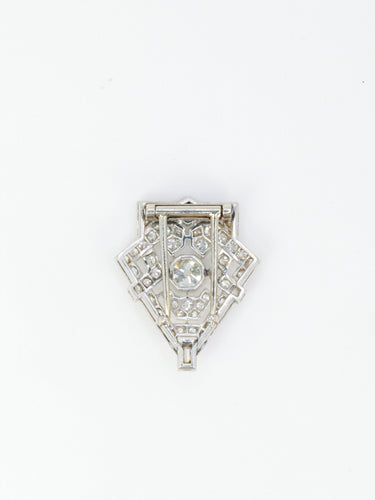 Broche Broche Art-Déco diamants 58 Facettes 665