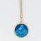 Pendentif Pendentif médaille en or et émail bleu 58 Facettes 304