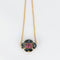 Pendentif Pendentif vintage en or, email et rubis 58 Facettes 303B