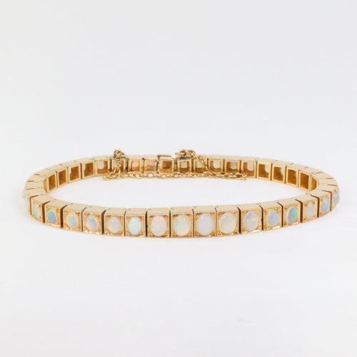 Bracelet Bracelet rivière d’opales 58 Facettes 89