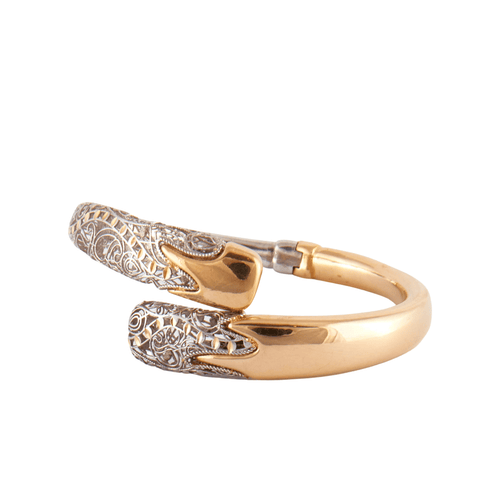 Bracelet Bracelet toi et moi 2 ors 58 Facettes