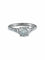 Bague 52 Solitaire Diamant Or blanc 58 Facettes 6489A