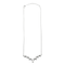 Collier Collier Or blanc Diamants 58 Facettes