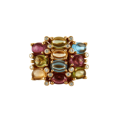 Bague 53 Bague Multicolore 58 Facettes 2.191