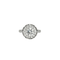 Bague 50 Bague Solitaire Platine 1.50ct 58 Facettes 8475