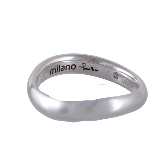 Bague 53 Pomellato - Bague Milano or blanc 58 Facettes 1