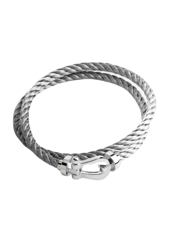 Bracelet Bracelet FRED Force 10 GM Or 750/1000 et Acier 58 Facettes 64165-60644