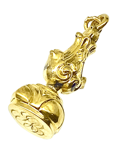 Pendentif Pendentif cachet Époque Napoléon III. 58 Facettes AB191