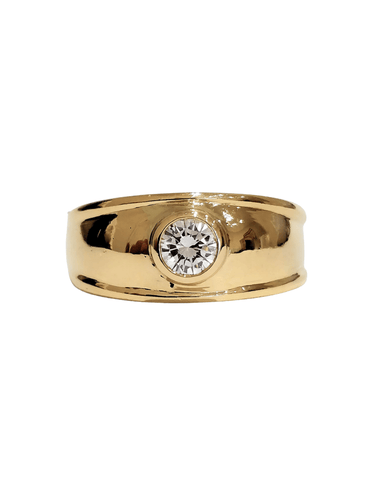 Bague 55 Bague jonc diamant 58 Facettes 1-641/1