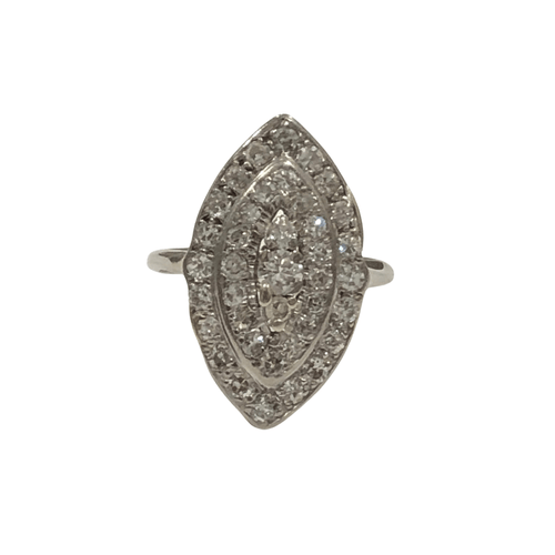 Bague BAGUE MARQUISE DIAMANTS 58 Facettes