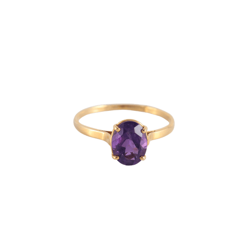 Bague 52 Bague Solitaire Améthyste 58 Facettes FM73