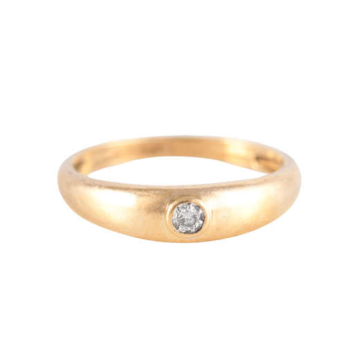 Bague 52 Bague Jonc anglais Diamant 58 Facettes JE481