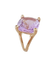 Bague Bague Améthyste coussin Diamants 58 Facettes AA 1522